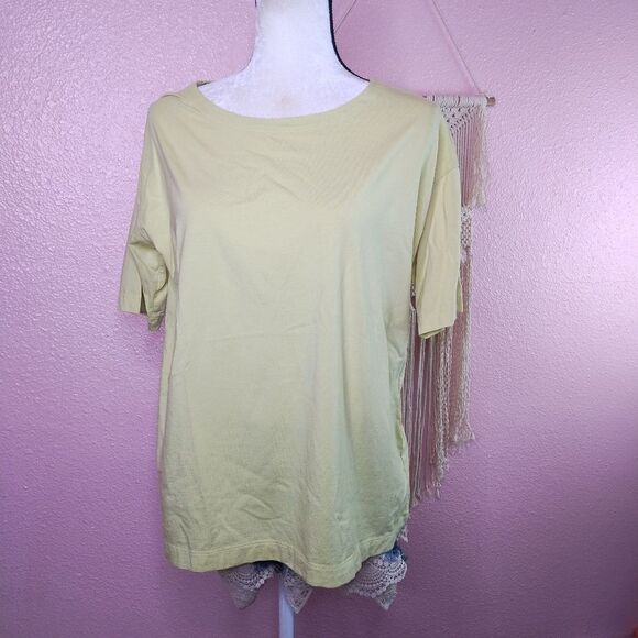 J. Jill | Luxe Supima Elbow Sleeve T Shirt Medium - Picture 2 of 6